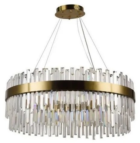 LED regulowany żyrandol na linkach LED/110W/230V 3000-6500K złoty + DO