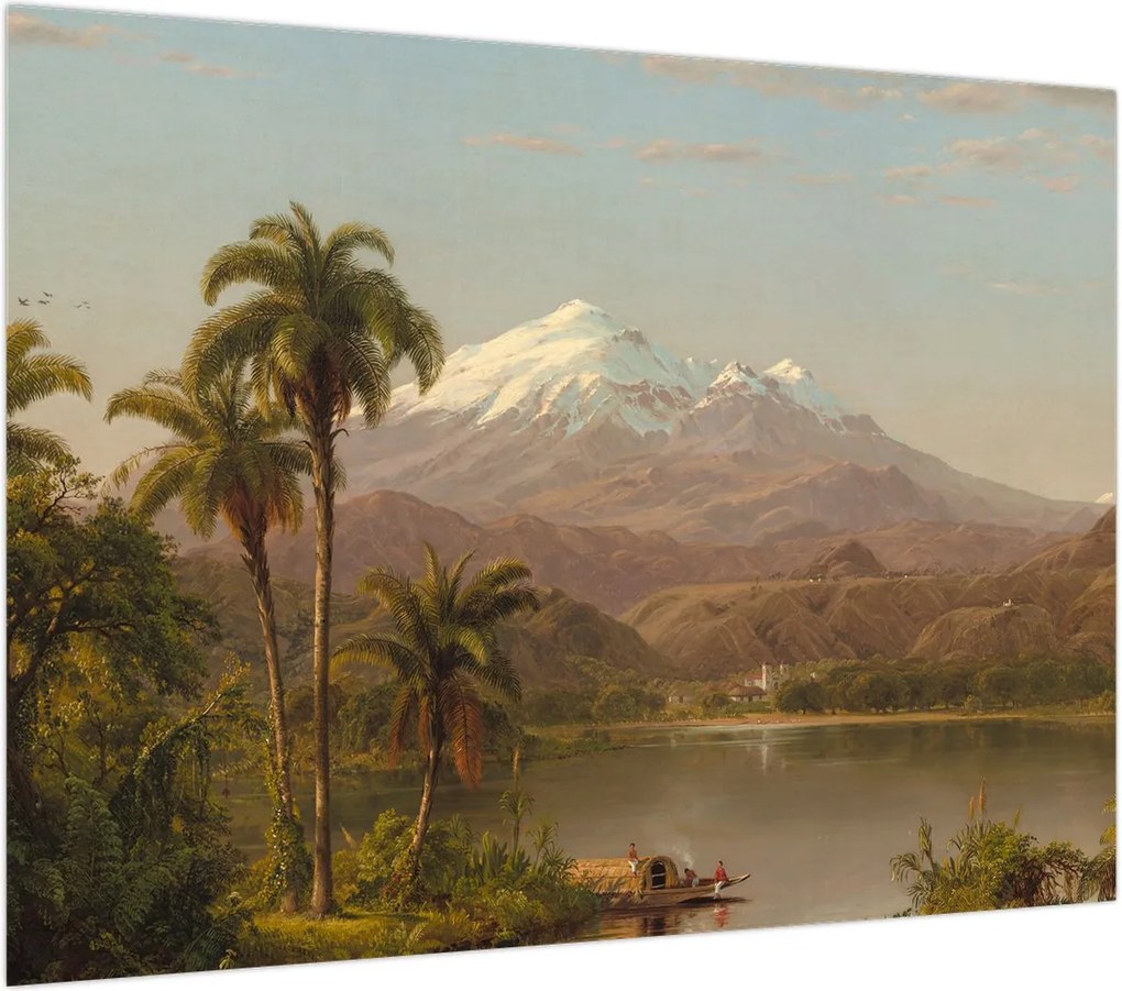 Obraz - Frederic Edwin Church, Tamaca Palms, reprodukcje (70x50 cm)