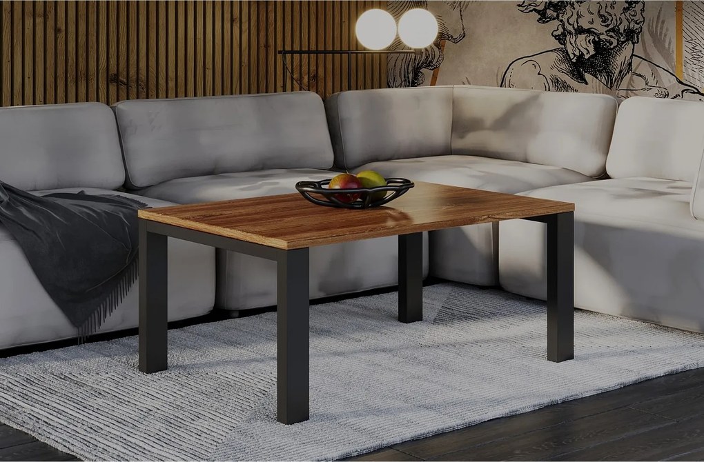 Ława GAROLD 120x80 dąb stirling