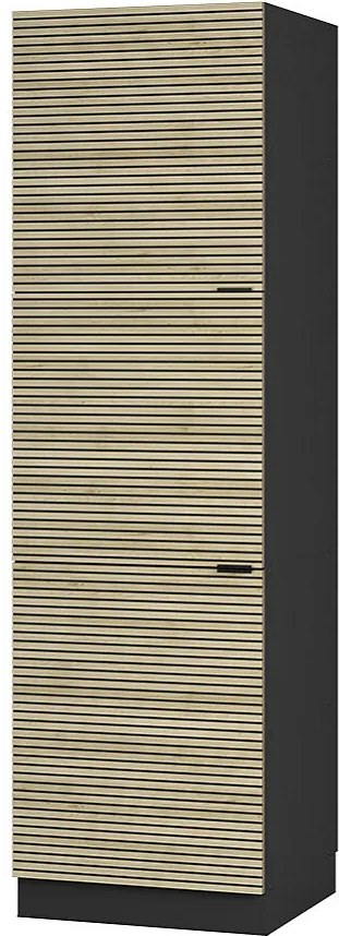Szafka kuchenna panel dębowy 60x58x206.8 fame-line