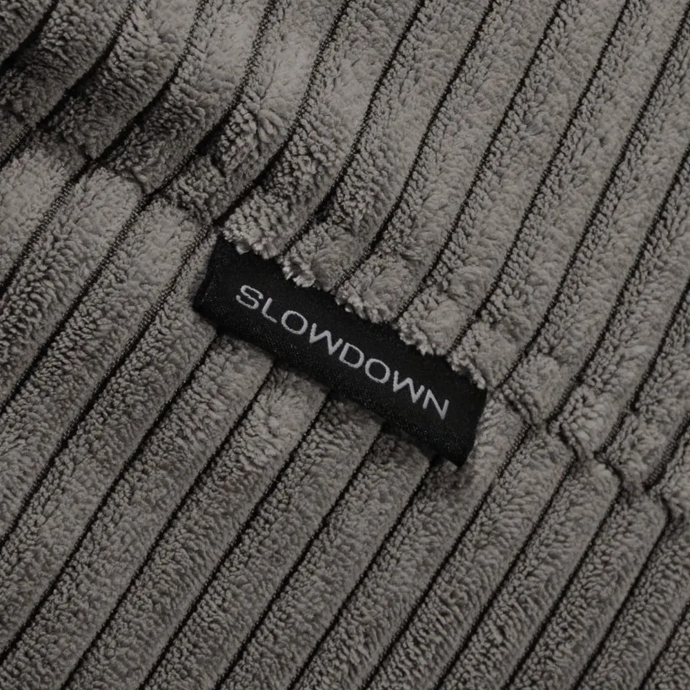 Brązowy sztruksowy worek do siedzenia Lounge – SLOWDOWN