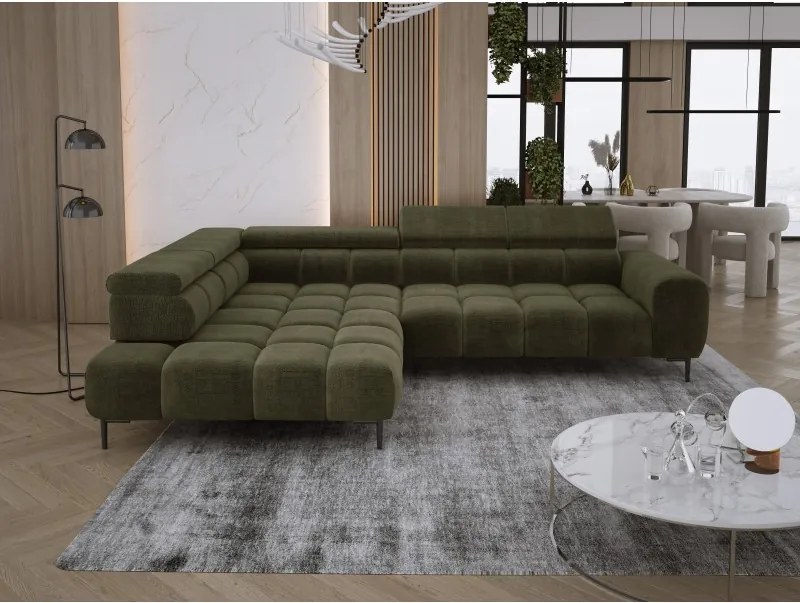 Narożnik PLAZA L Lewostronny w tkaninie EDEN 12 WERSAL