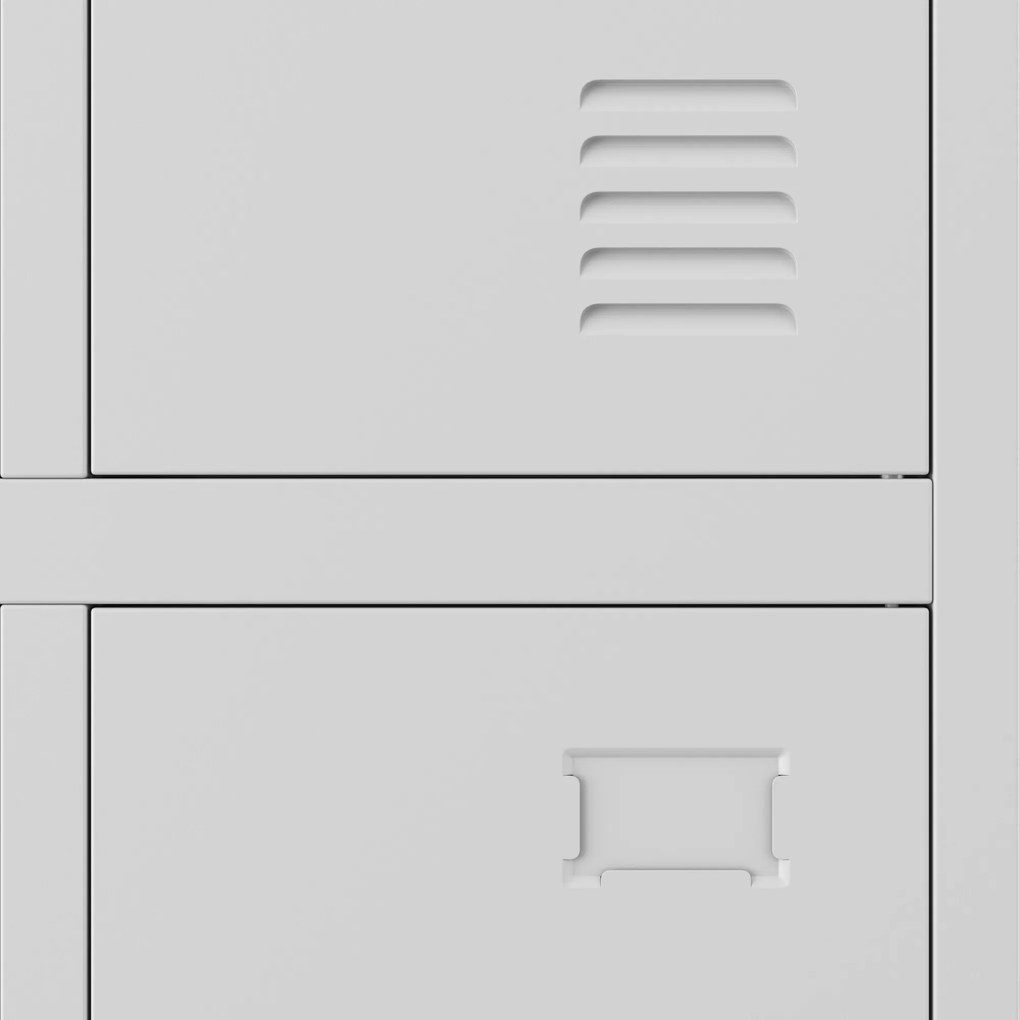 Szafka pracownicza BHP szara: BARTEK 2 Plus