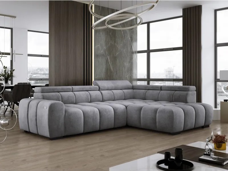 Narożnik BULL L Prawostronny z Elektryczną Regulacją SALVADOR 14 WERSAL