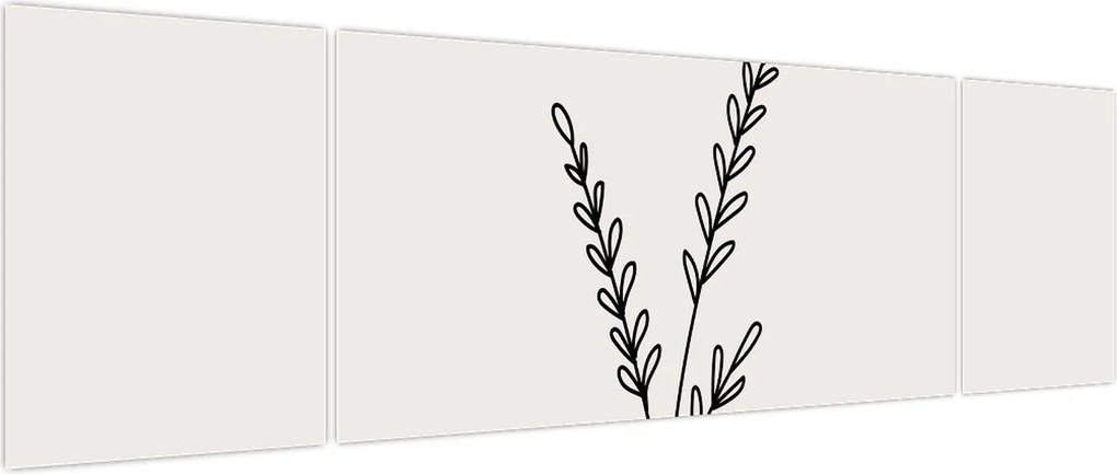 Obraz - Meadow Flower N⁰2 (170x50 cm)