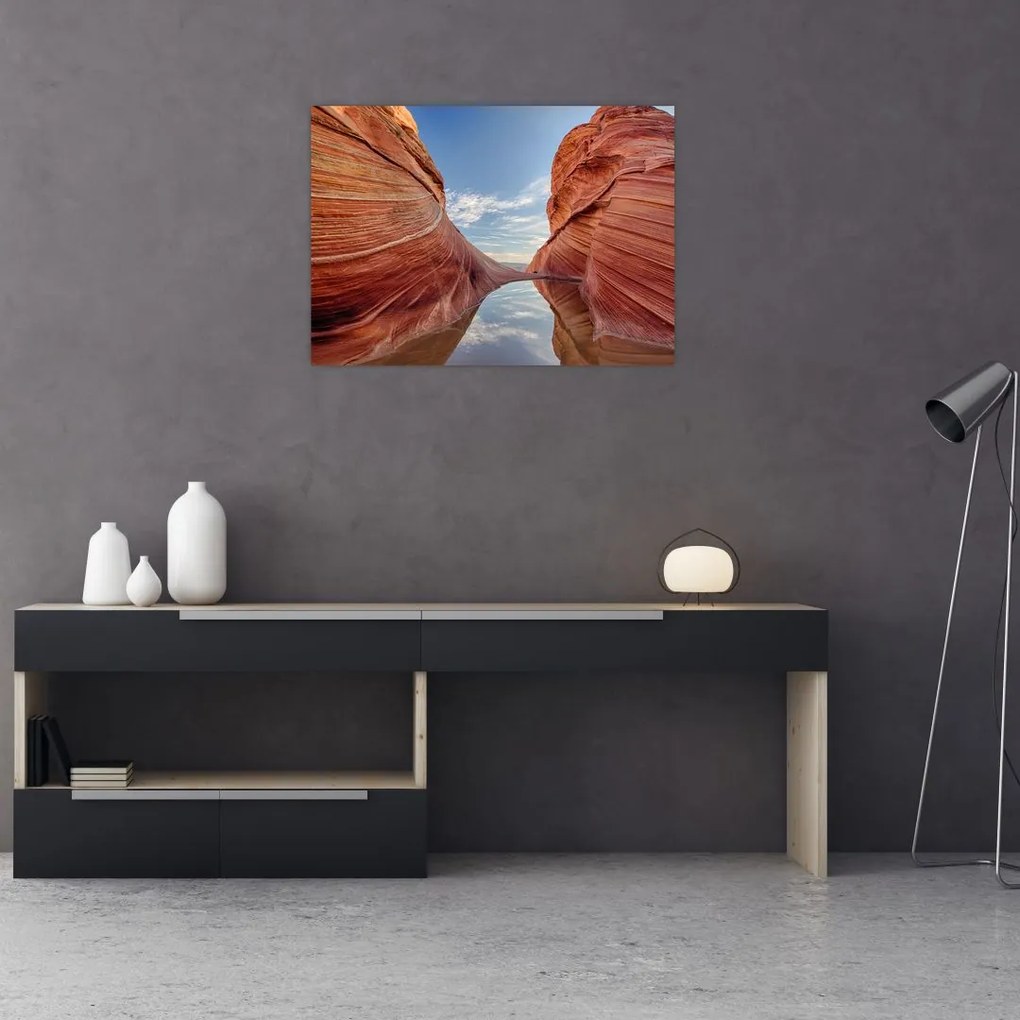 Obraz na szkle - Vermilion Cliffs Arizona (70x50 cm)