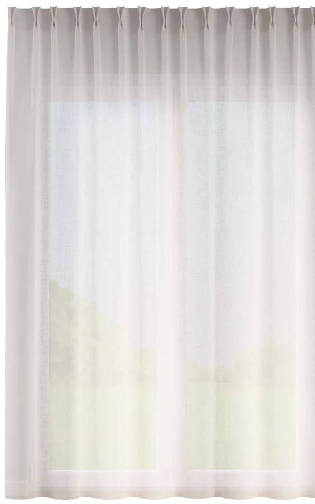 Firana na haczykach flex podwójnych