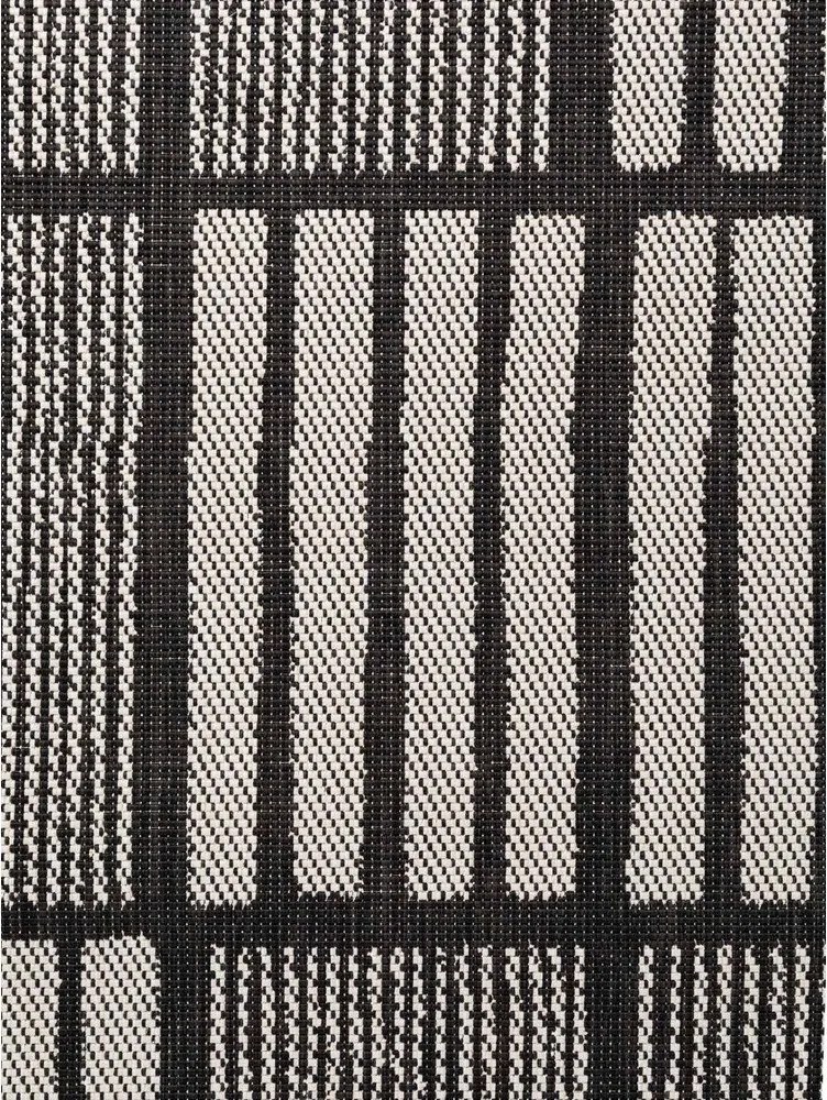 Czarno-kremowy dywan odpowiedni na zewnątrz 120x170 cm Haringey Allington – Ted Baker