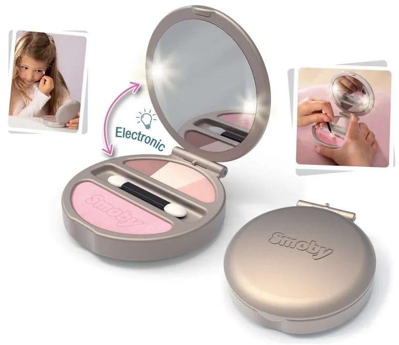 Smoby my beauty puderniczka z lusterkiem i światłem kompaktowa