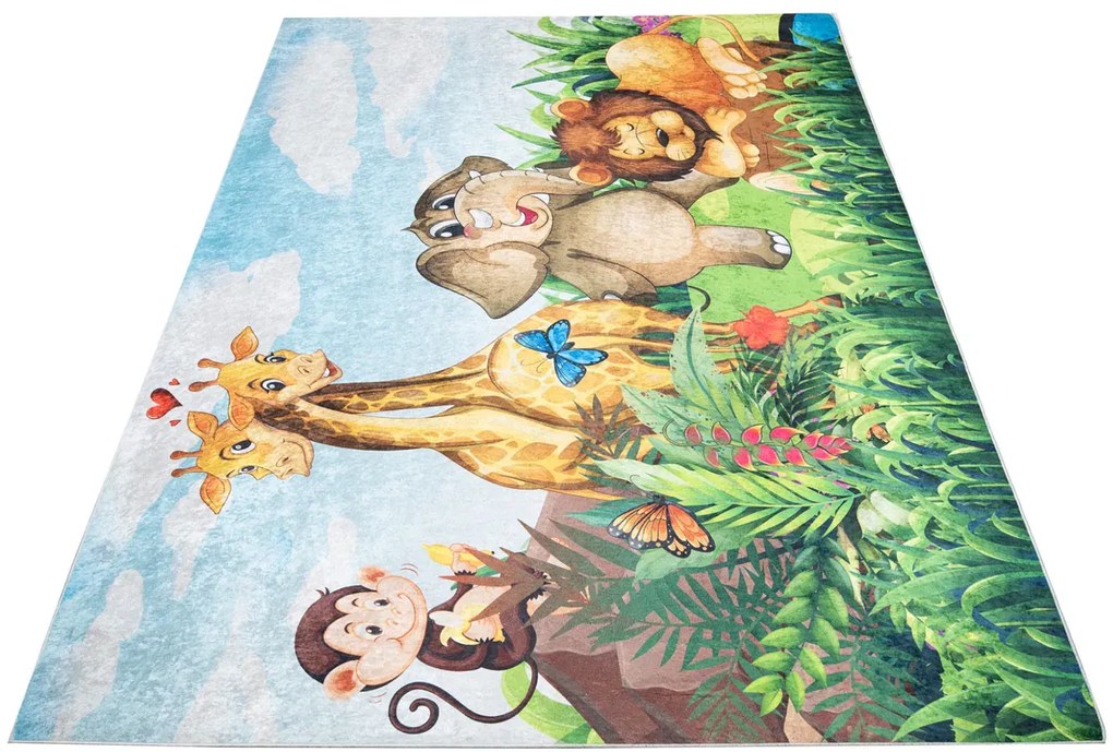 Dywan dziecięcy z dżunglą C5-C95