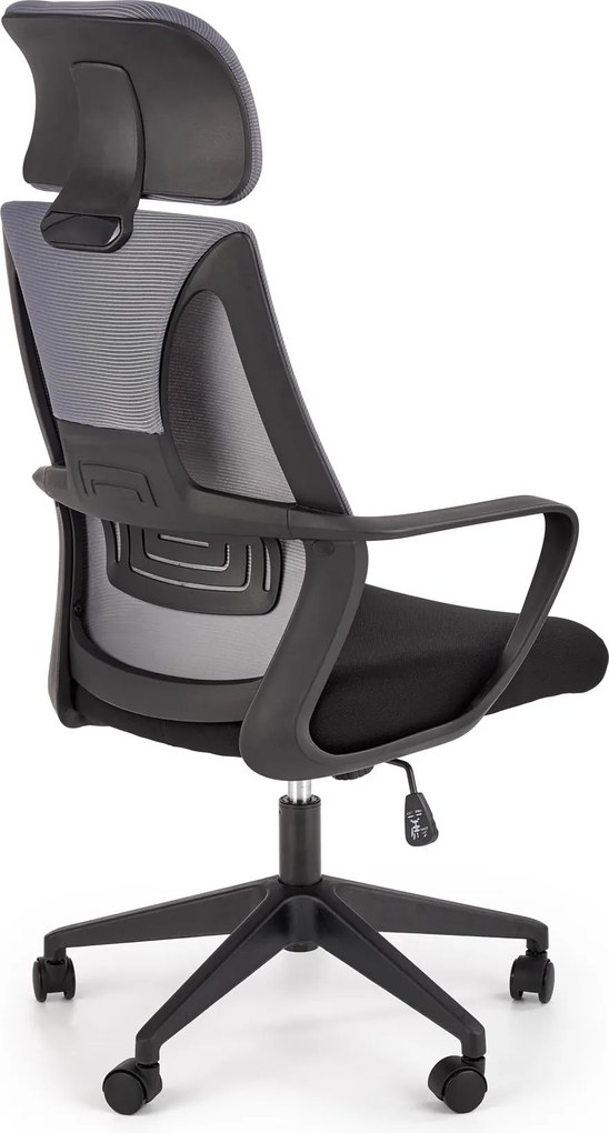 Obrotowe krzesło gabinetowe z zagłówkiem Valdez