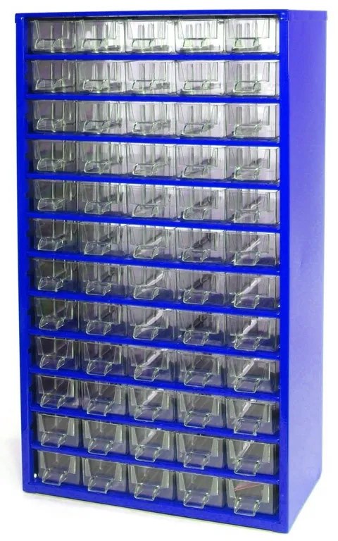 Metalowa szafa z szufladami, 306 x 155 x 552 mm, 60x S