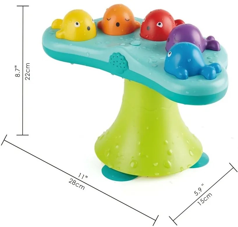 Hape Muzykalna fontanna - Wieloryb