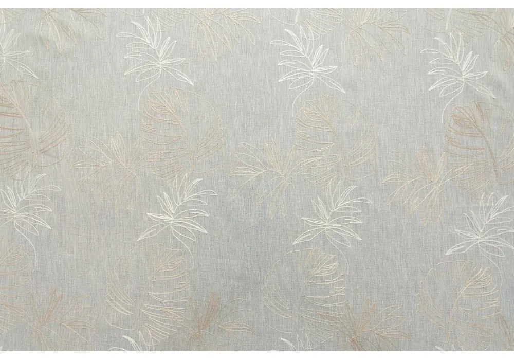 Beżowa firanka 140x260 cm Cybele – Mendola Fabrics
