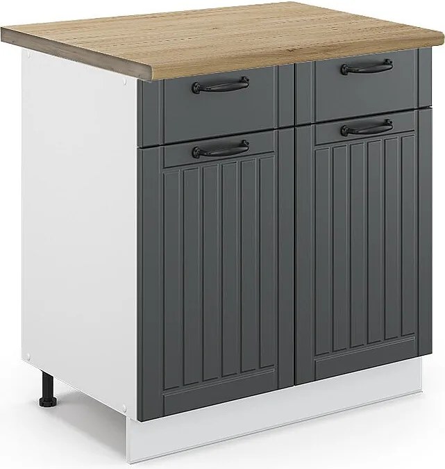 Szafka dolna do kuchni antracytowy domek wiejski 80x60x82 fame-line