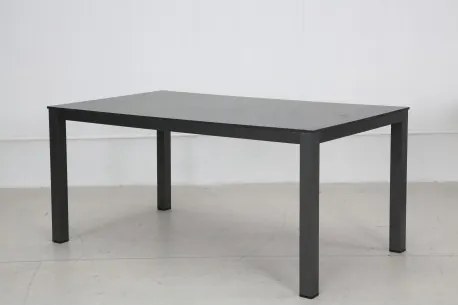 PICASO - stół ogrodowy aluminiowy 160 x 90 cm, antracyt