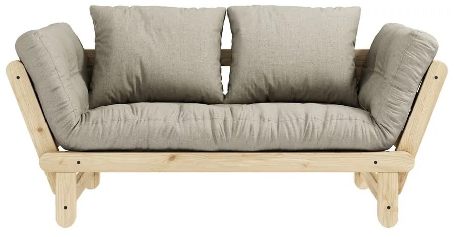Sofa rozkładana Karup Design Beat Natural Clear/Linen Beige