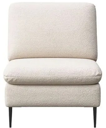 Beżowy fotel z materiału bouclé Belle – Rodier