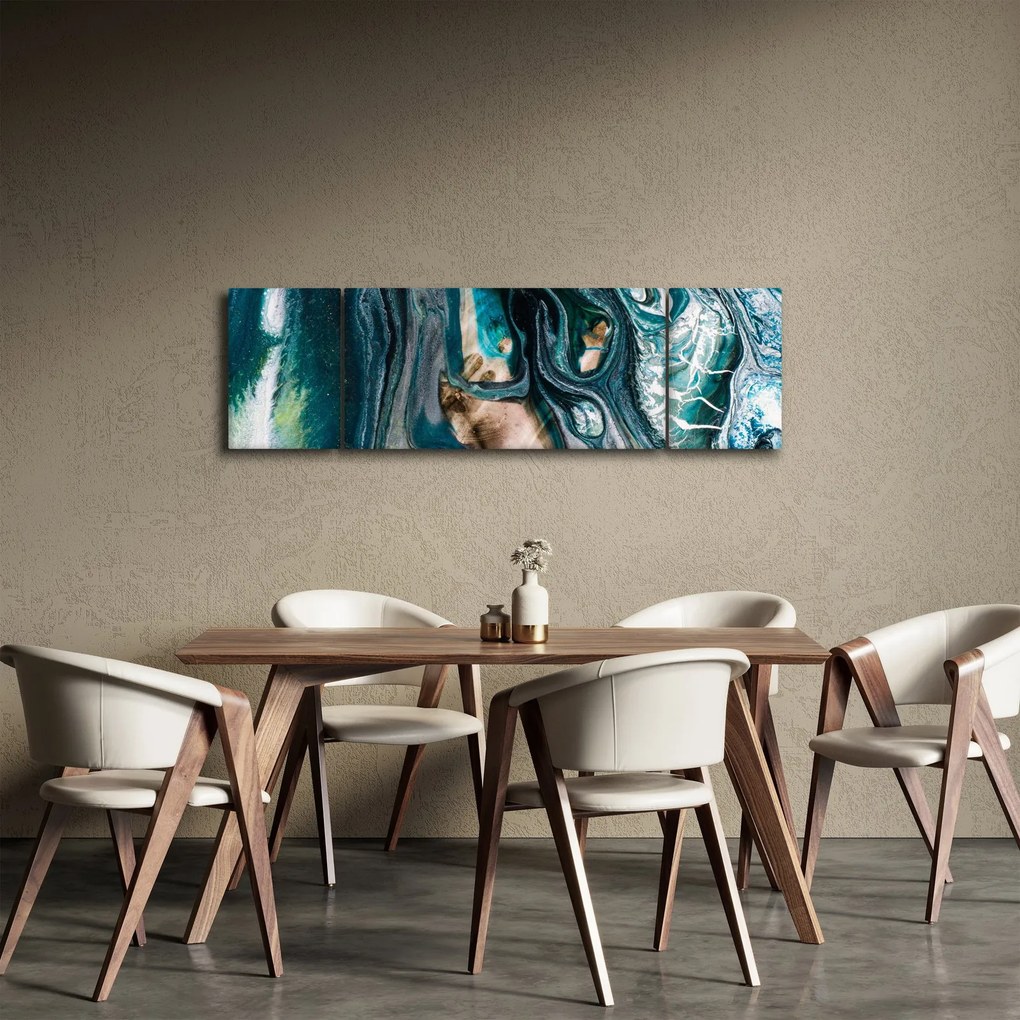 Obraz abstrakcji (170x50 cm)