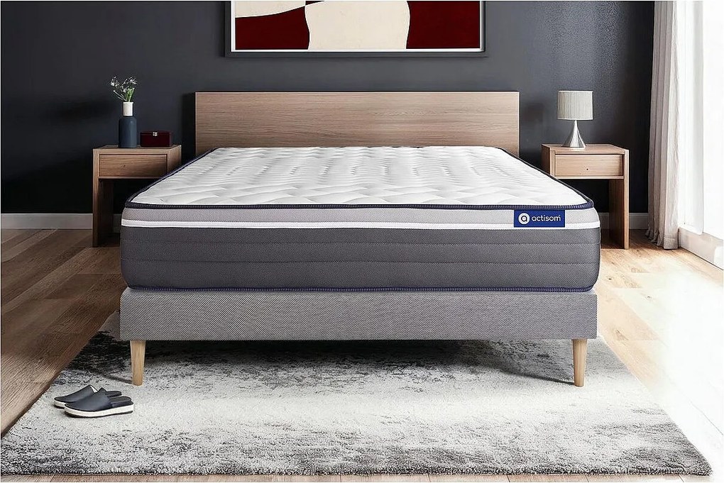 Materac Actilatex plus 180x200cm + zestaw podstawa lózka