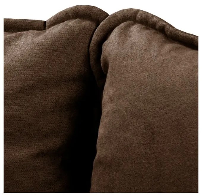 Ciemnobrązowa sofa 193 cm Beata – Ropez