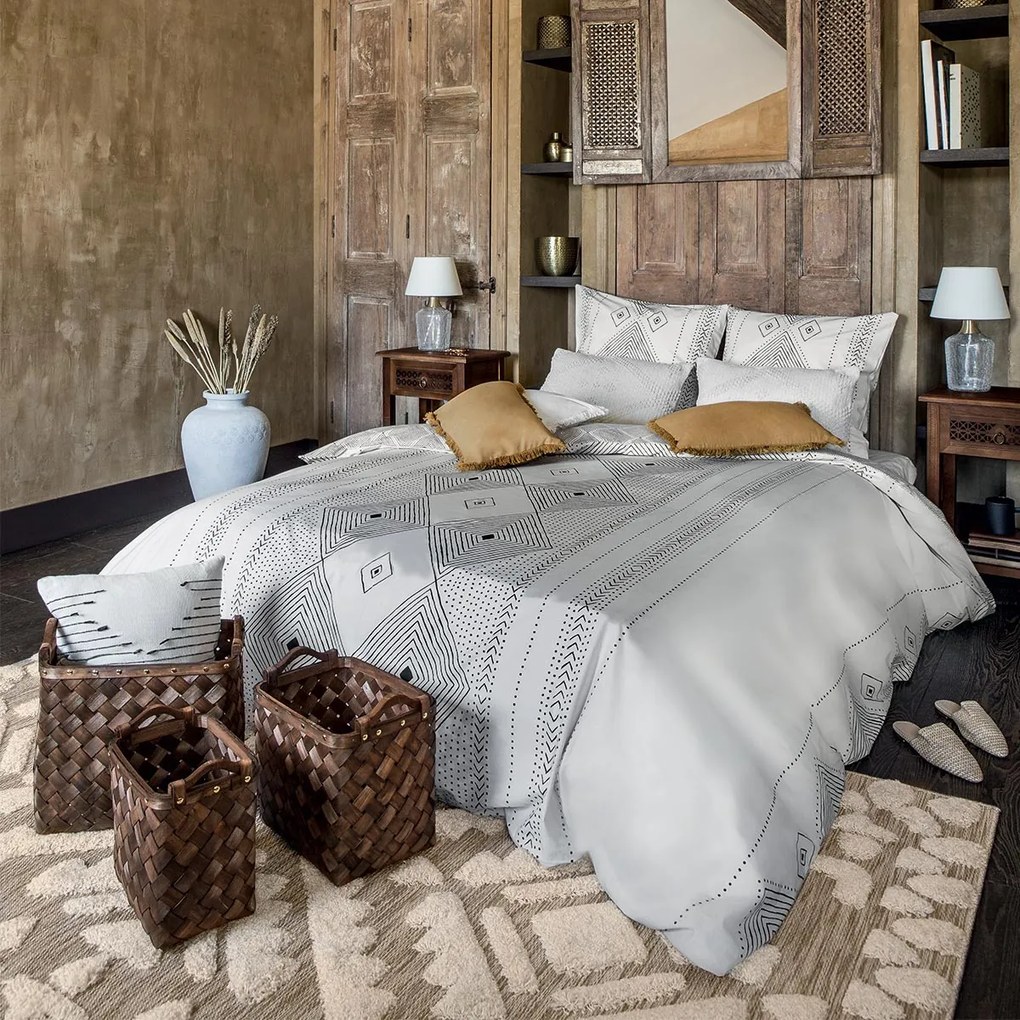 Mata z trójwymiarowym wzorem HANAE, 150 x 230 cm