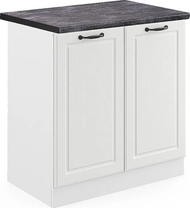 Szafka pod zlew biały domek wiejski 80x60x81.6 r-line