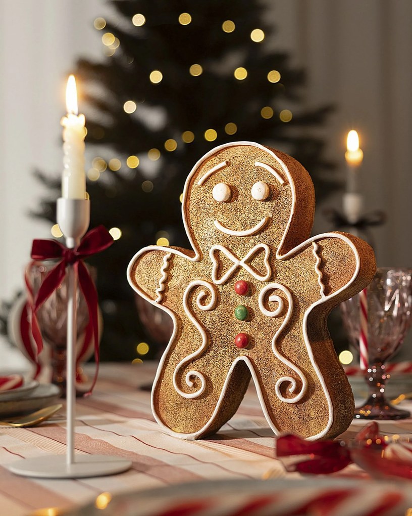 Figurka dekoracyjna Gingerbread Man I 25x7x30 cm
