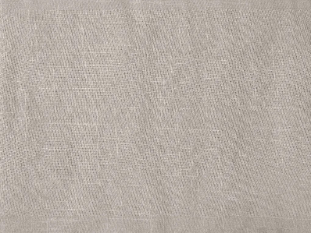 PrzytulneMieszkanie.pl Bawełniane prześcieradło SLUB 140x240 cm szaro-beżowe, 100% bawełna Rozmiar: 140 x 240 cm