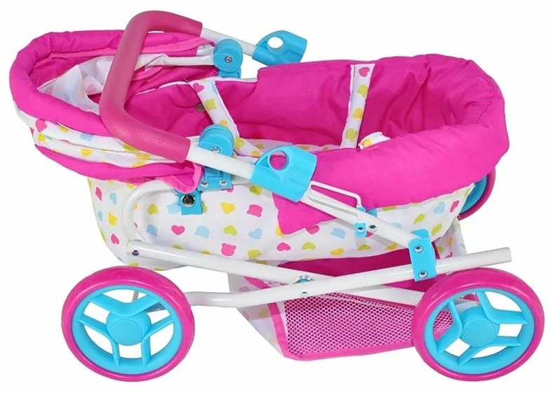 Milly Mally Wózek dla lalek Alice Candy, różowy