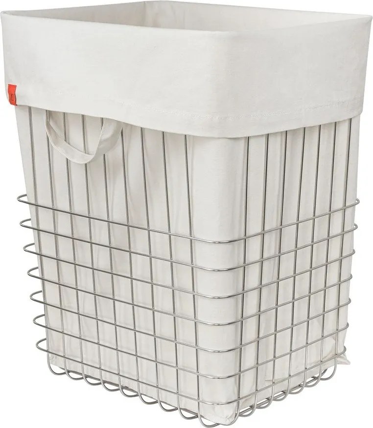 Metalowy kosz na pranie w kolorze srebra 64 l Store-It – Mette Ditmer Denmark