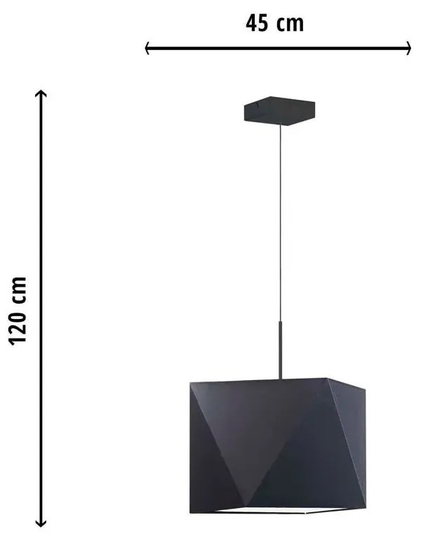 Regulowana lampa wisząca nad stół - W1-C16