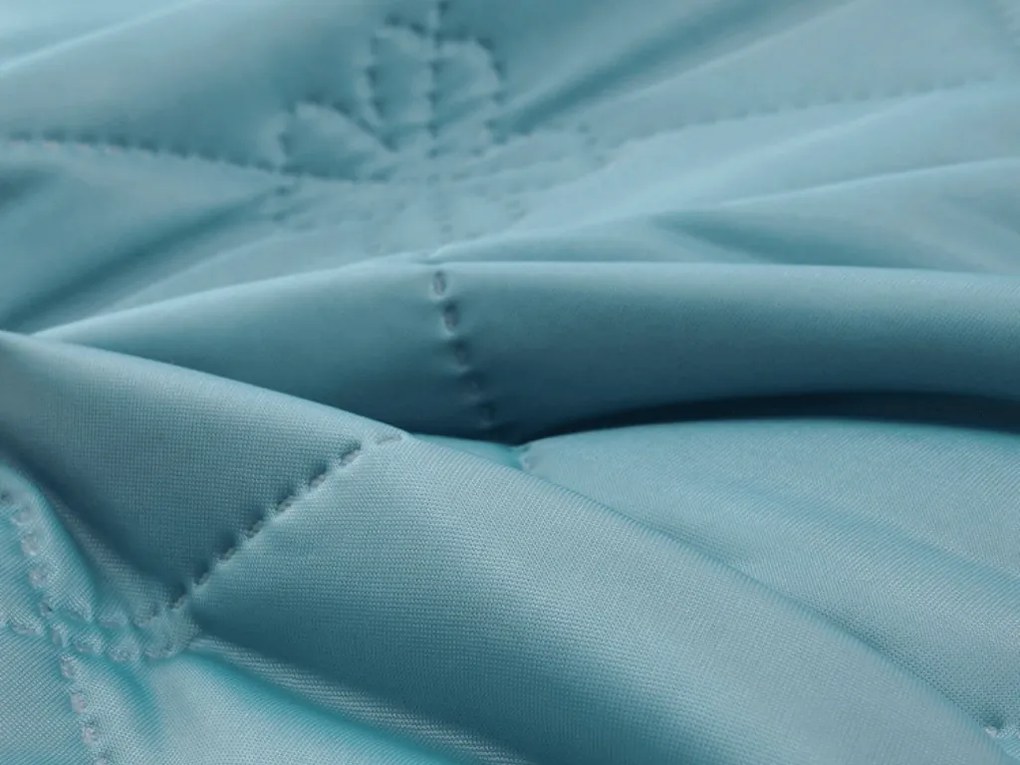 Chłodząca letnia kołdra ELARIA, turkusowa Rozmiar: 160 x 200 cm