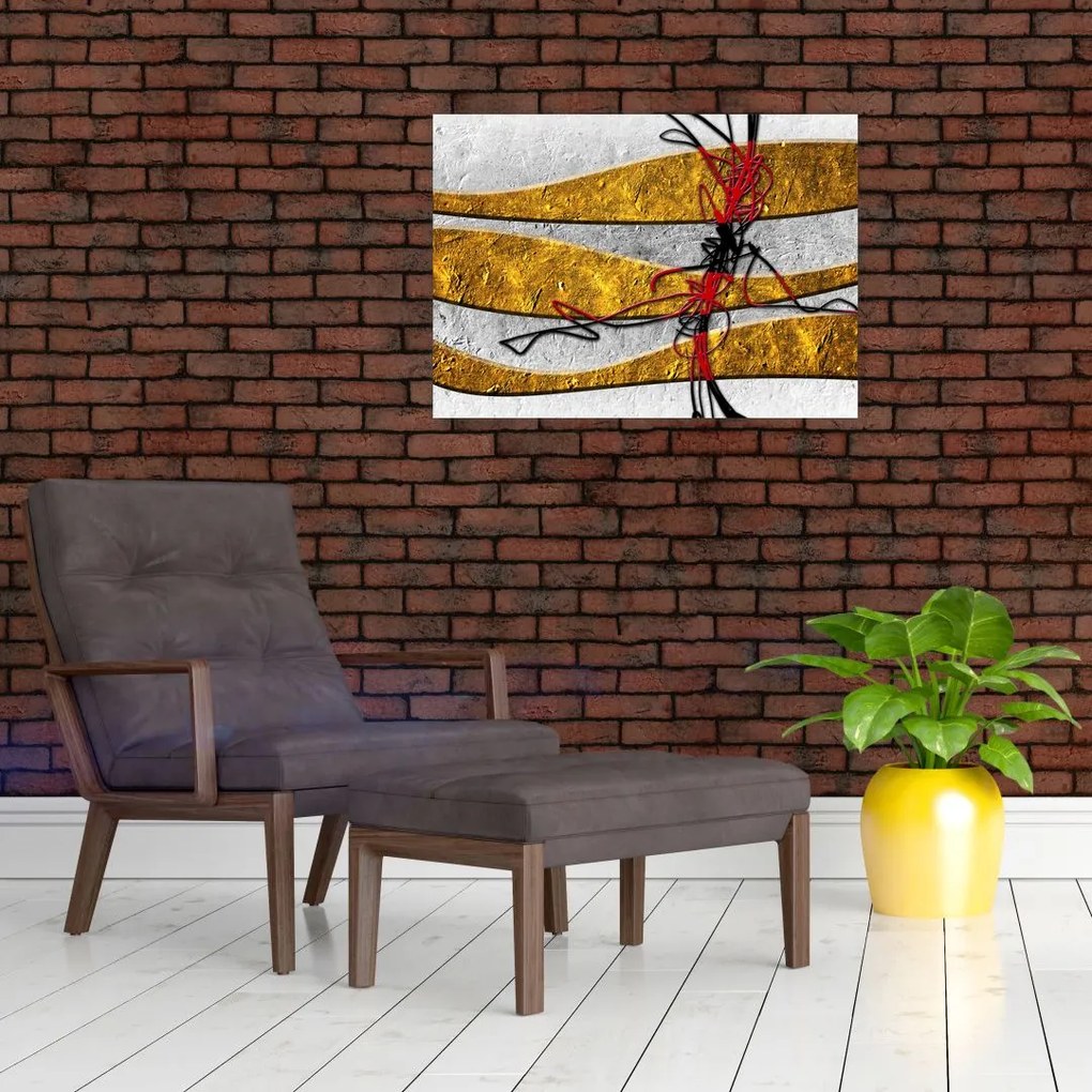 Abstrakcyjny obraz (70x50 cm)