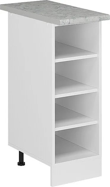 Półka kuchenna biały 30x60x81.6 r-line