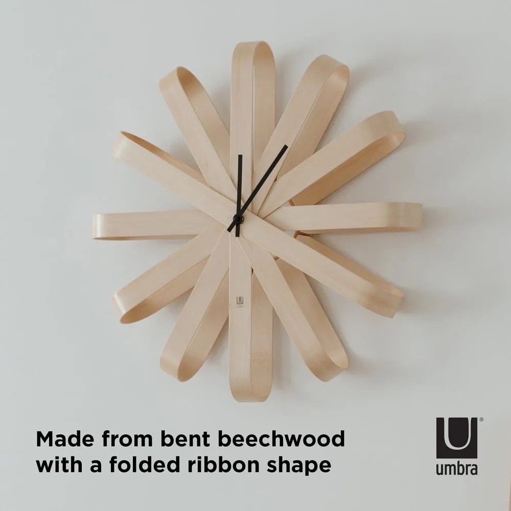Zegar ścienny ø 51 cm Ribbonwood – Umbra
