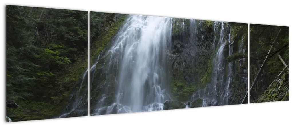 Obraz wodospadu (170x50 cm)