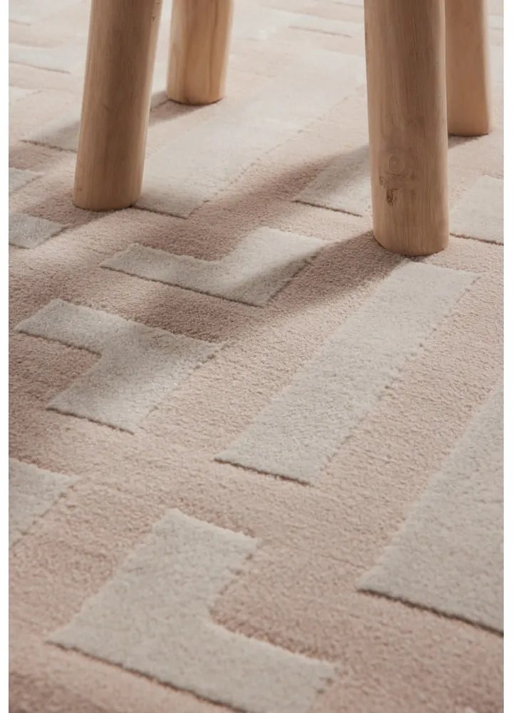 Beżowy chodnik 80x240 cm Perles Onyx – Elle Decoration