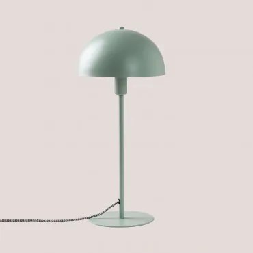 Lampa Stołowa Z Żelaza Alnair Celadón - Sklum