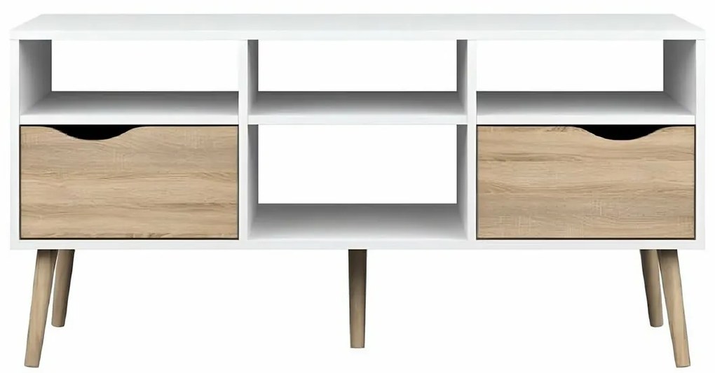 Stolik pod telewizor OSLO 75391, biały