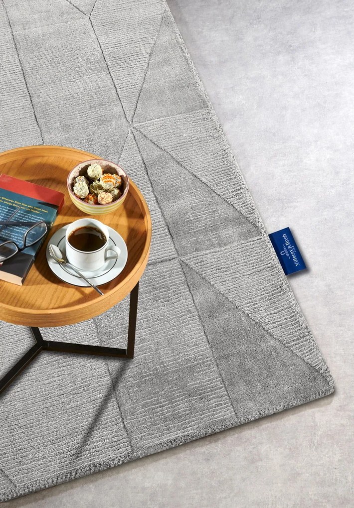 Dywan wełniany Villeroy &amp; Boch Ursule szary 80 cm x 250 cm