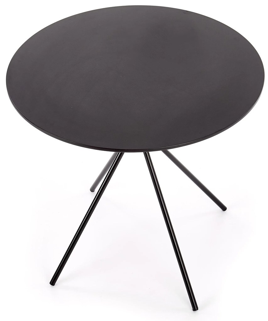 PROMOCJA Czarny stół jadalniany PHANTOM 80x80 II. jakość