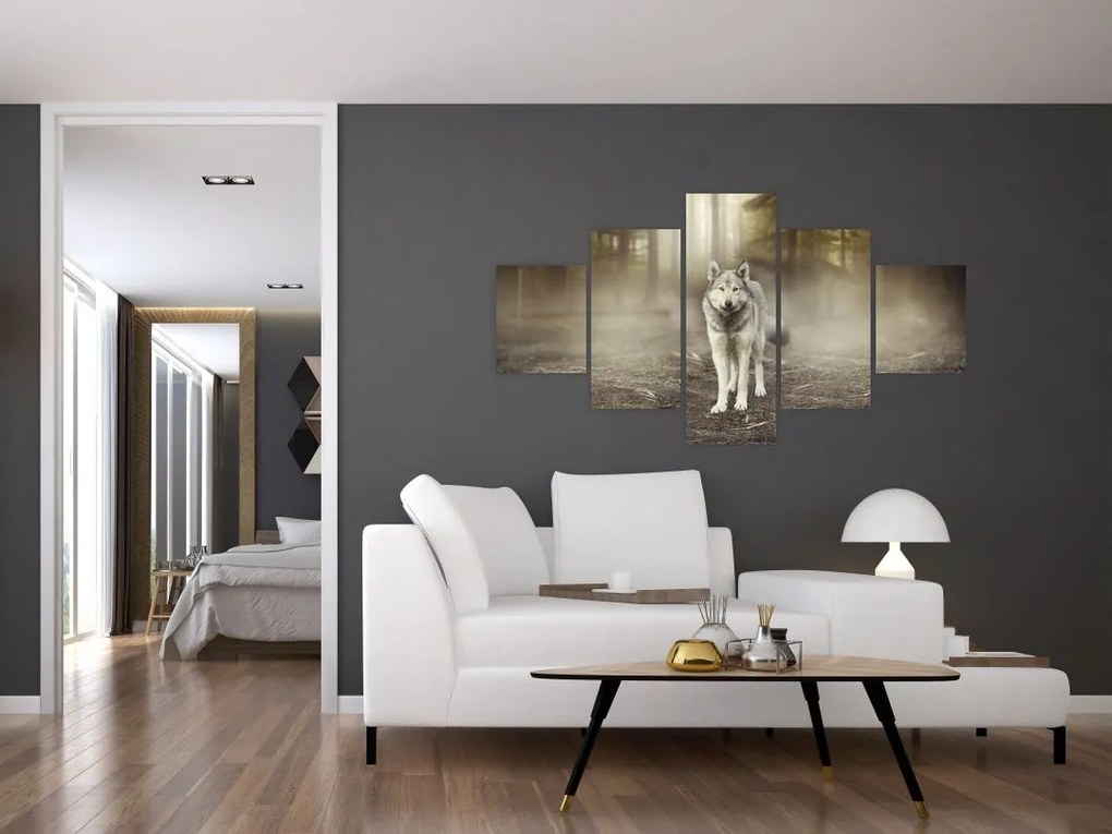 Obraz - Strażnik leśny (125x70 cm)