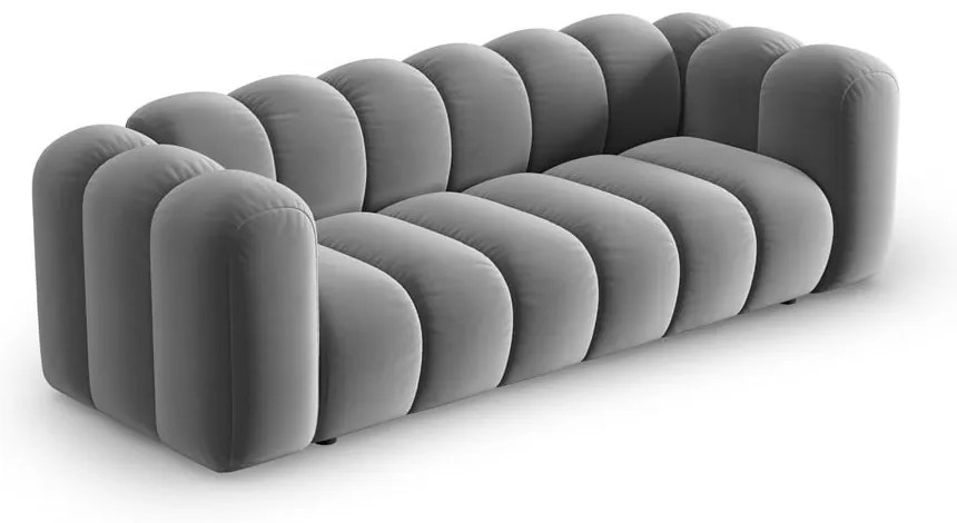 Jasnoszara sofa 228 cm Lupine – Micadoni Home