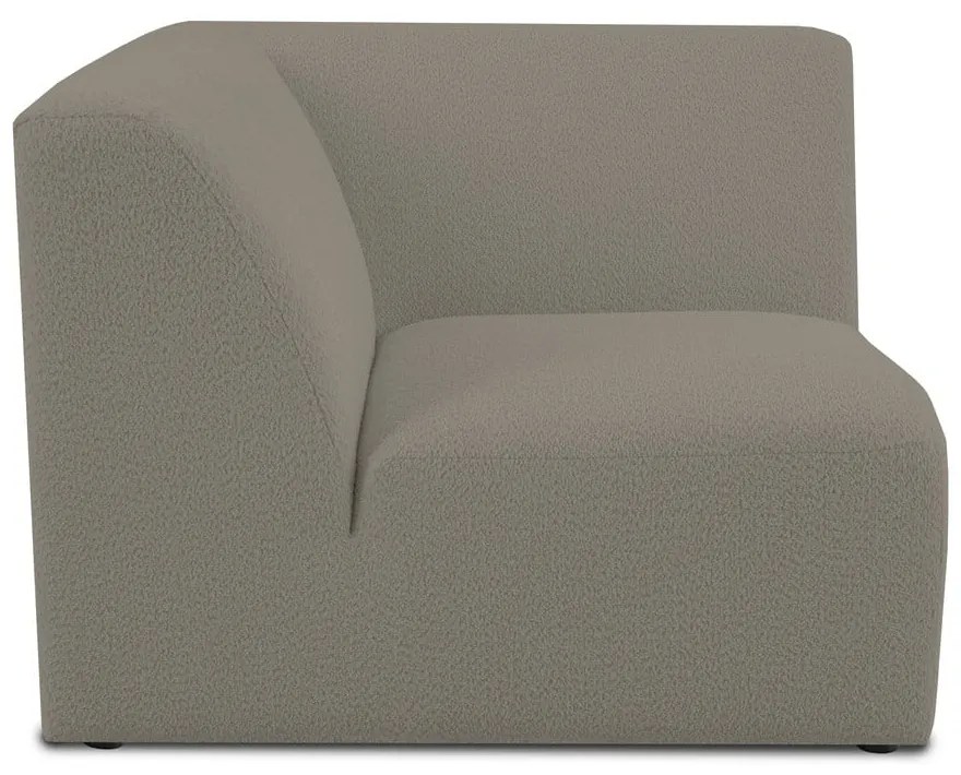 Jasnobrązowy moduł sofy z materiału bouclé (strona zmienna) Roxy – Scandic