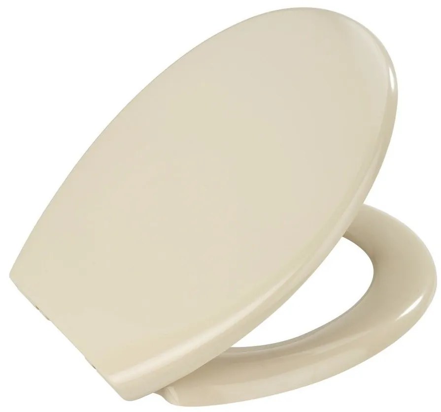Deska sedesowa OTTANA BEIGE - Duroplast, wolnoopadająca, WENKO