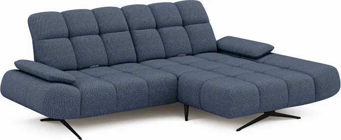 Elegancki narożnik MORENO S z funkcją w tkaninie ARAGON 79 WERSAL