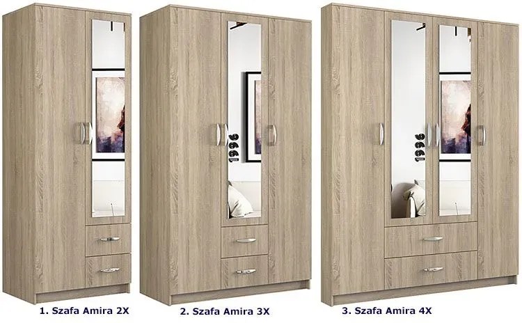 Szafa z lustrem S1-S02