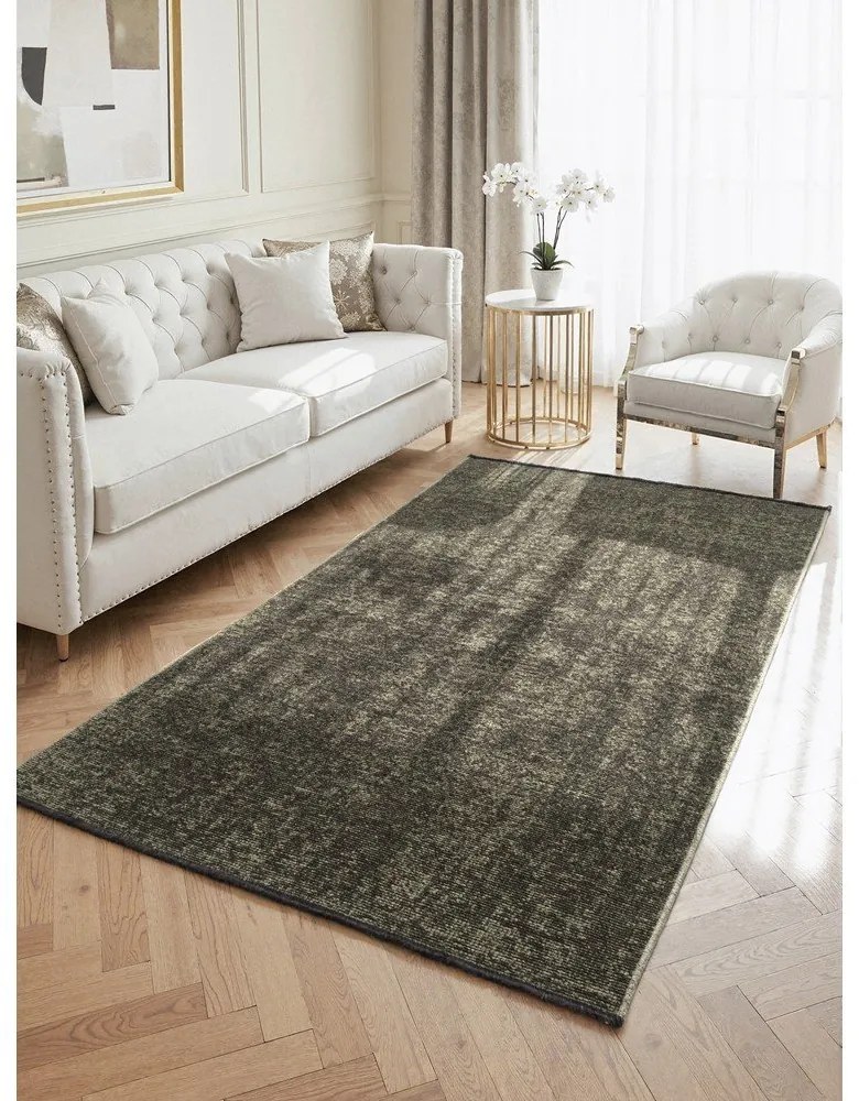 Zielony dywan 80x150 cm Prisma – Elle Decoration