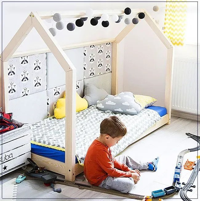 Łóżko domek L7-N80